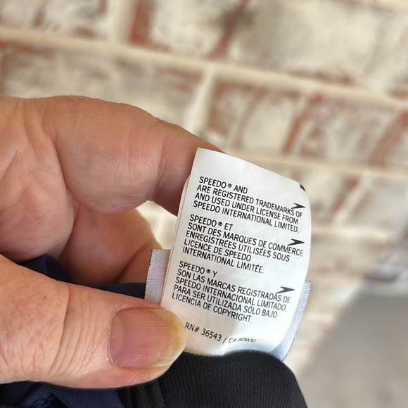 Speedo Women's Dark Blue One Piece Swimsuit - Picture 10 of 11